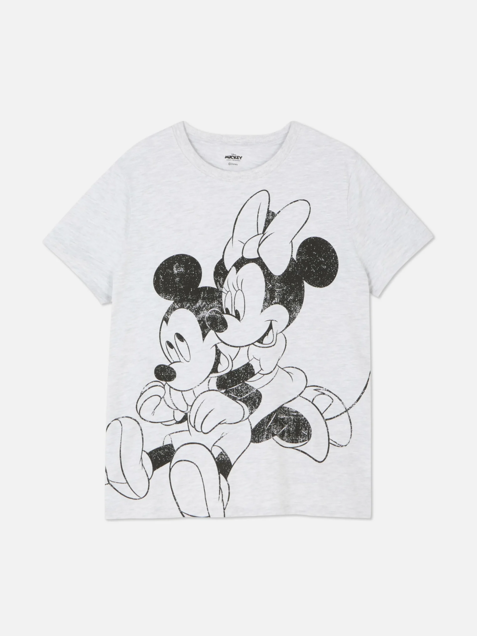 Mujer Primark Tops Y Camisetas|Camiseta De Mickey Y Minnie Mouse De Disney