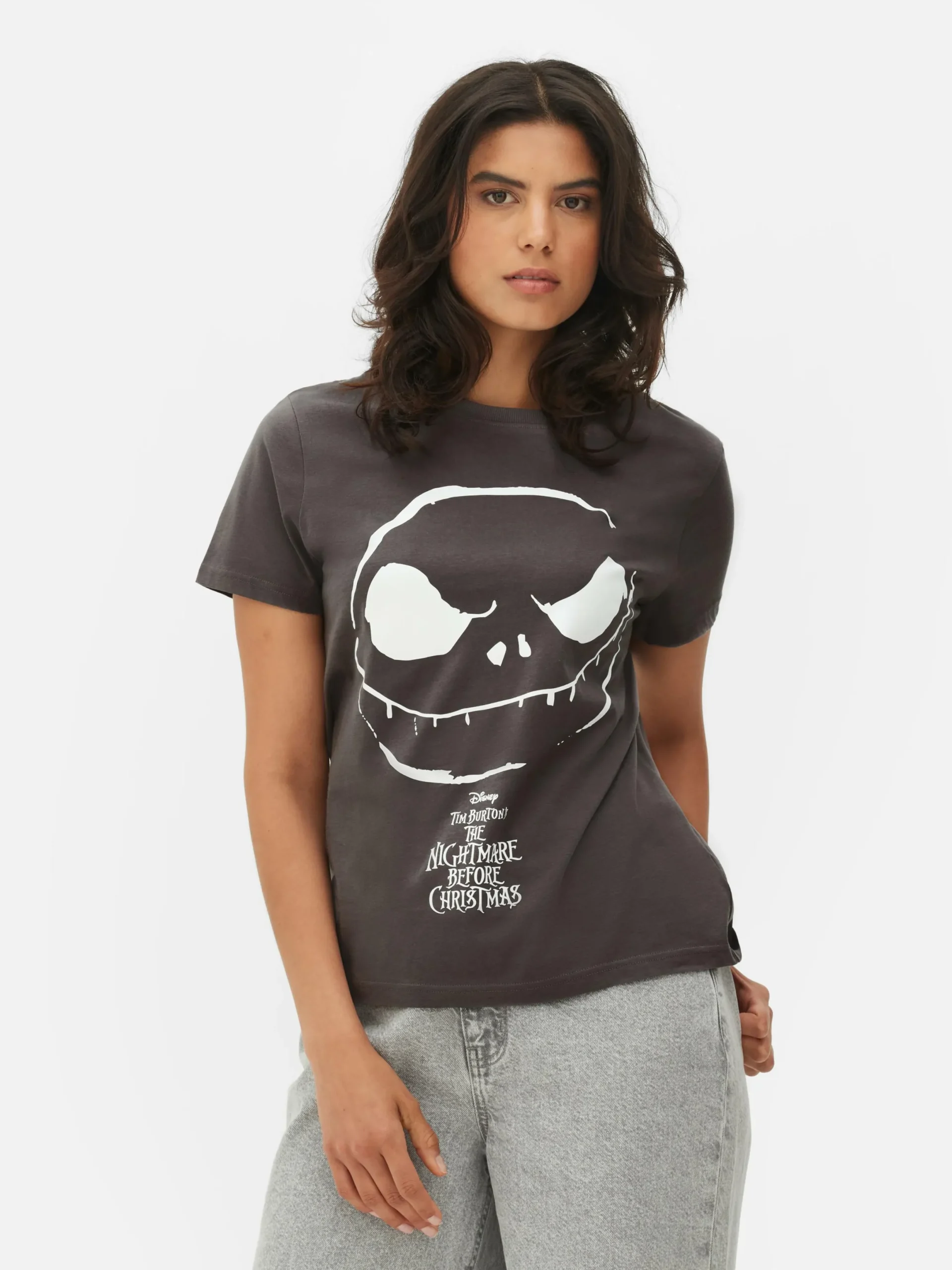 Mujer Primark Tops Y Camisetas|Camiseta De Pesadilla Antes De Navidad De Disney