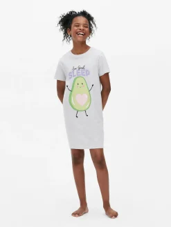 Niños Primark Pijamas Y Ropa Para Dormir|Camiseta De Pijama Con Aguacate