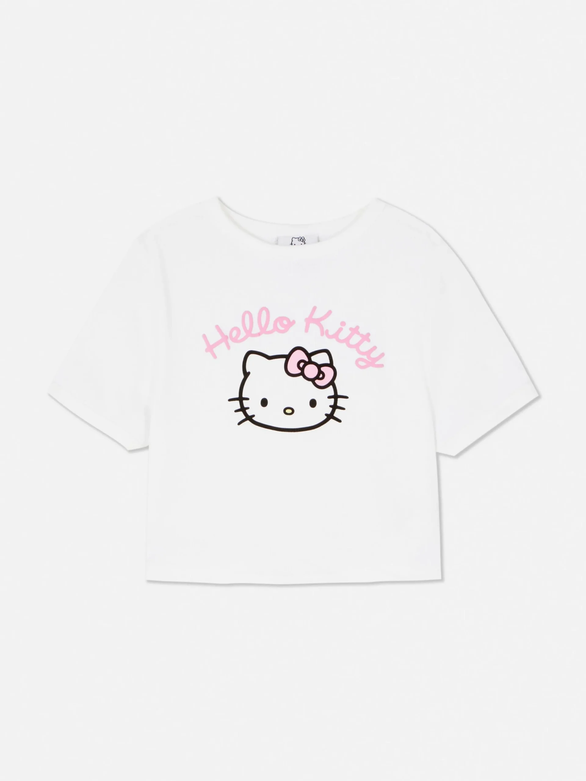 Mujer Primark Tops De Pijama|Camiseta De Pijama Corta Y Ceñida De Hello Kitty