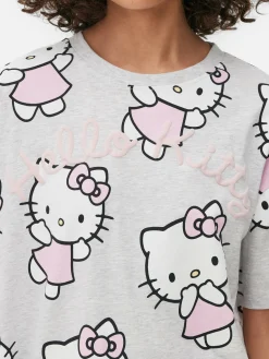 Mujer Primark Tops De Pijama|Camiseta De Pijama De Hello Kitty