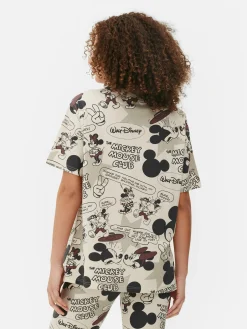 Mujer Primark Tops De Pijama|Camiseta De Pijama De Mickey Mouse De Disney