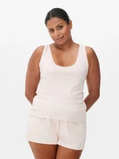 Mujer Primark Tops De Pijama|Camiseta De Pijama Sin Mangas Para La Menopausia