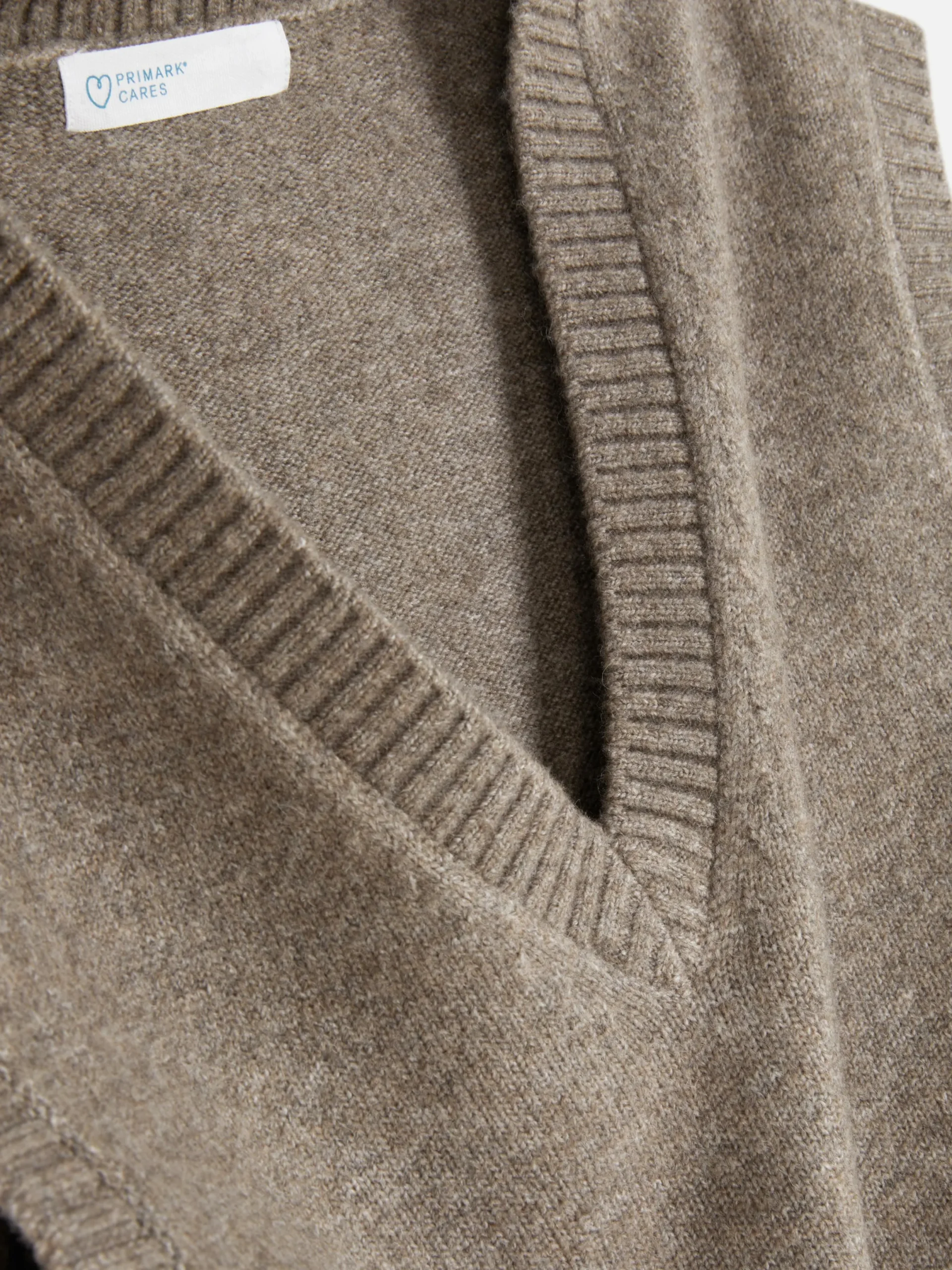 Mujer Primark Jerseys Y Cárdigans|Camiseta De Punto Sin Mangas Con Cuello De Pico