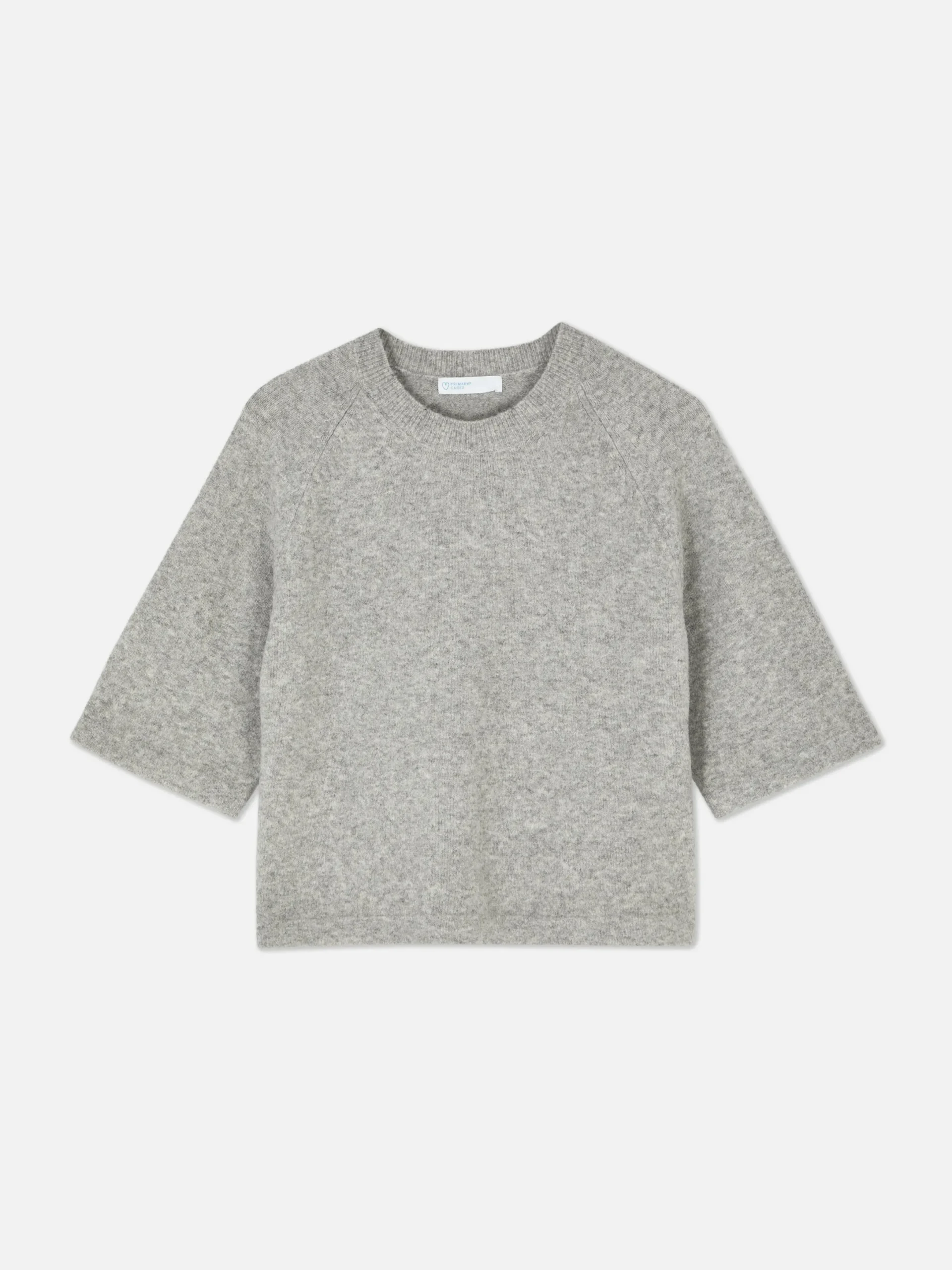 Mujer Primark Tops Y Camisetas|Camiseta De Punto Y Corte Cuadrado