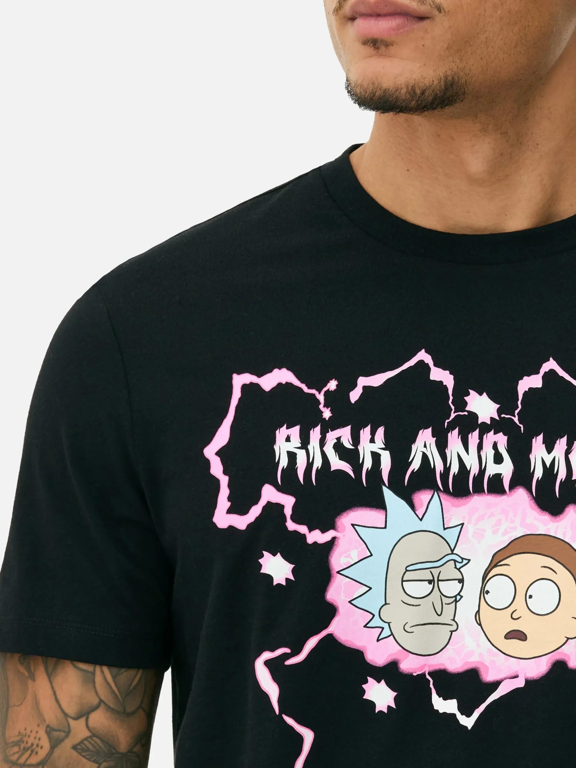 Hombre Primark Camisetas Y Sudaderas Con Estampado Gráfico|Tops Y Camisetas|Camiseta De Rick Y Morty