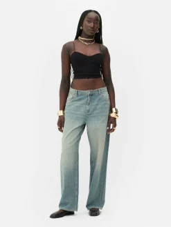 Mujer Primark Tops Y Camisetas|Camiseta De Tirantes Corta Sin Costuras De Rita Ora