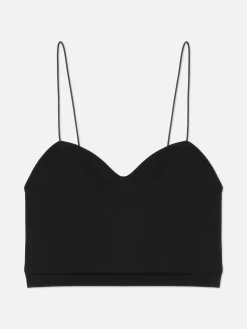 Mujer Primark Tops Y Camisetas|Camiseta De Tirantes Corta Sin Costuras De Rita Ora