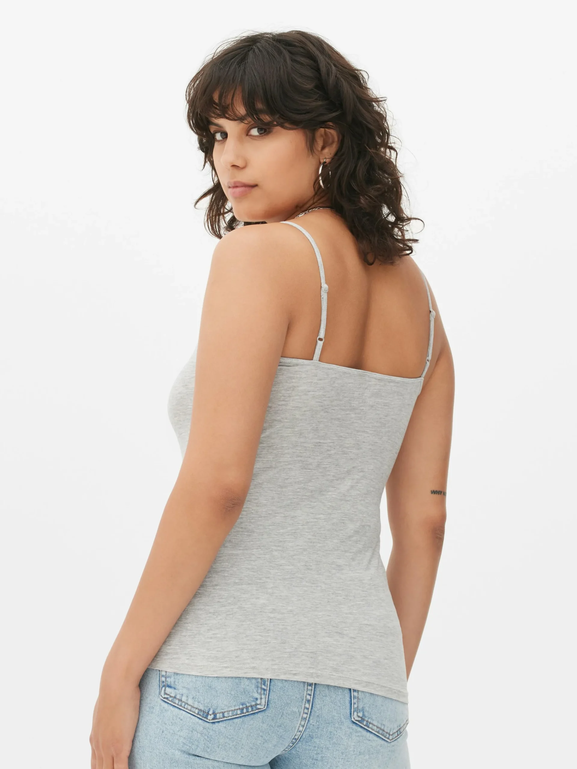 Mujer Primark Tops Y Camisetas|Camiseta De Tirantes Elástica