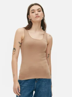 Mujer Primark Tops Y Camisetas|Camiseta De Tirantes Elástica