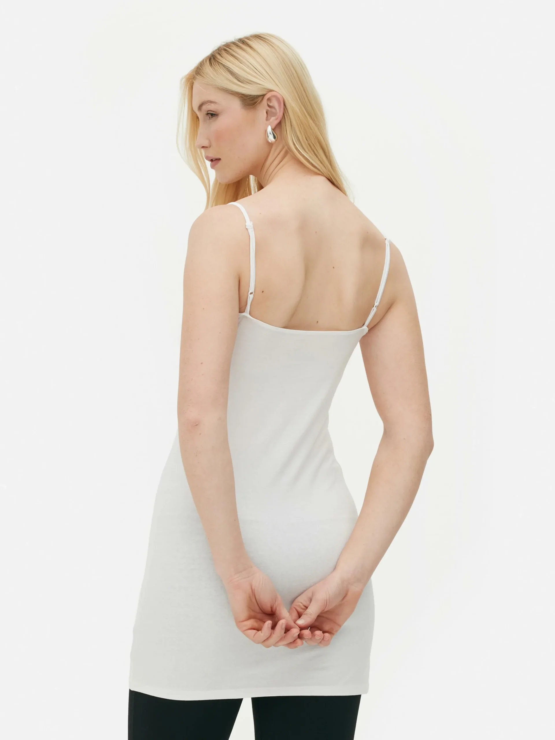 Mujer Primark Tops Y Camisetas|Camiseta De Tirantes Larga