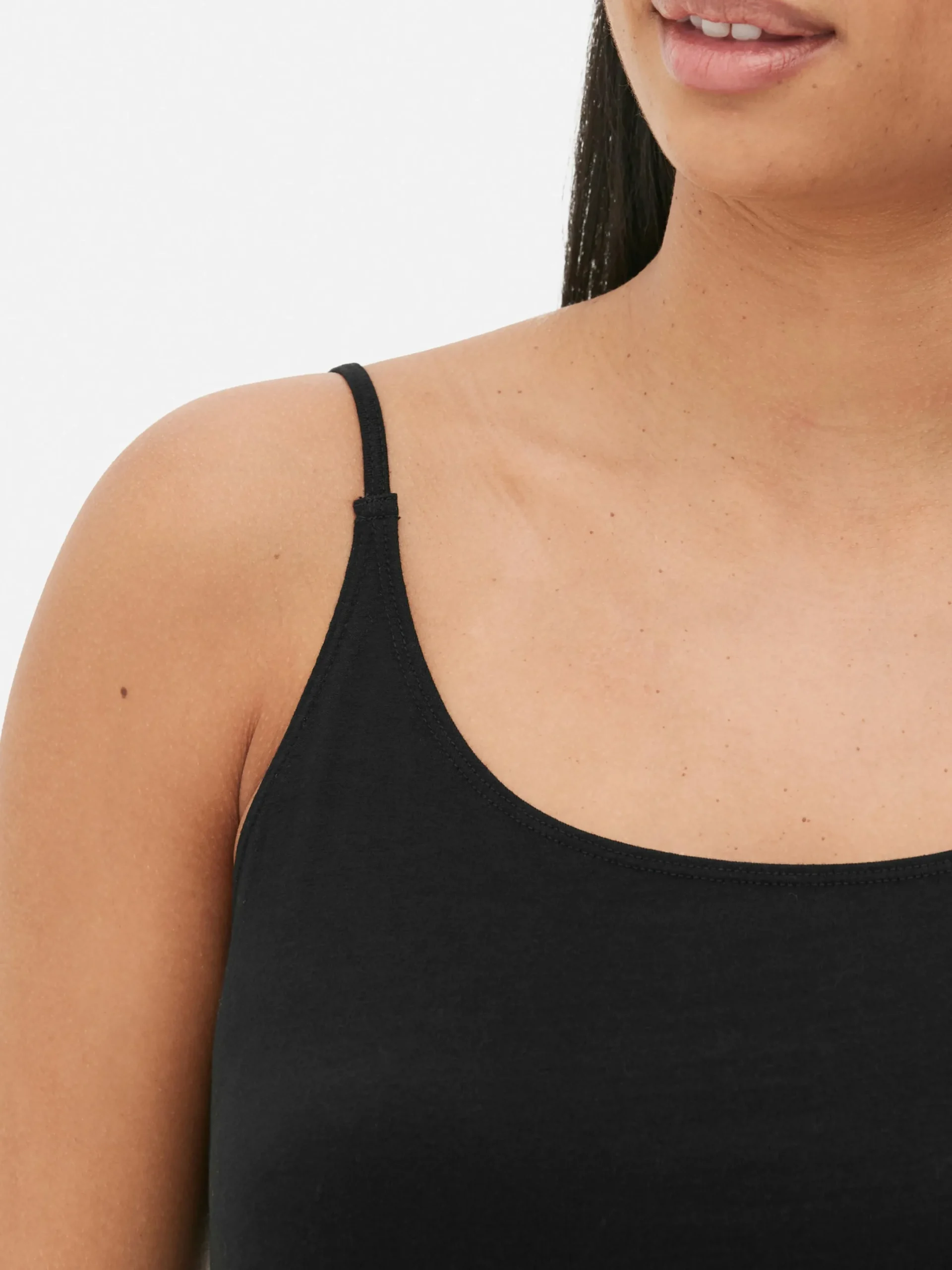 Mujer Primark Tops Y Camisetas|Camiseta De Tirantes Larga