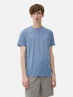 Hombre Primark Ropa Deportiva|Camiseta Deportiva Con Cuello Redondo