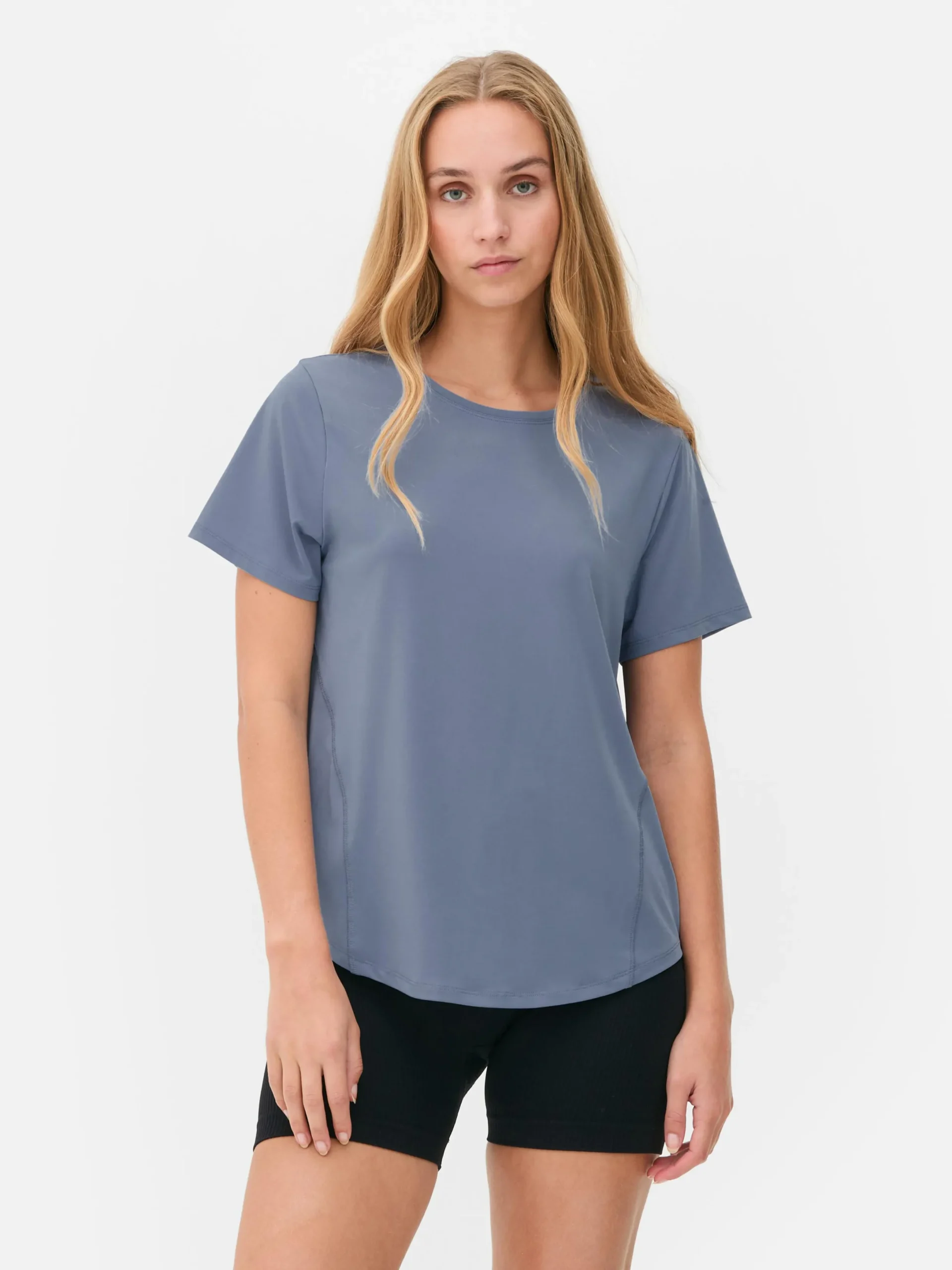 Mujer Primark Ropa De Gimnasio Y Deportiva|Camiseta Deportiva De Cuello Redondo