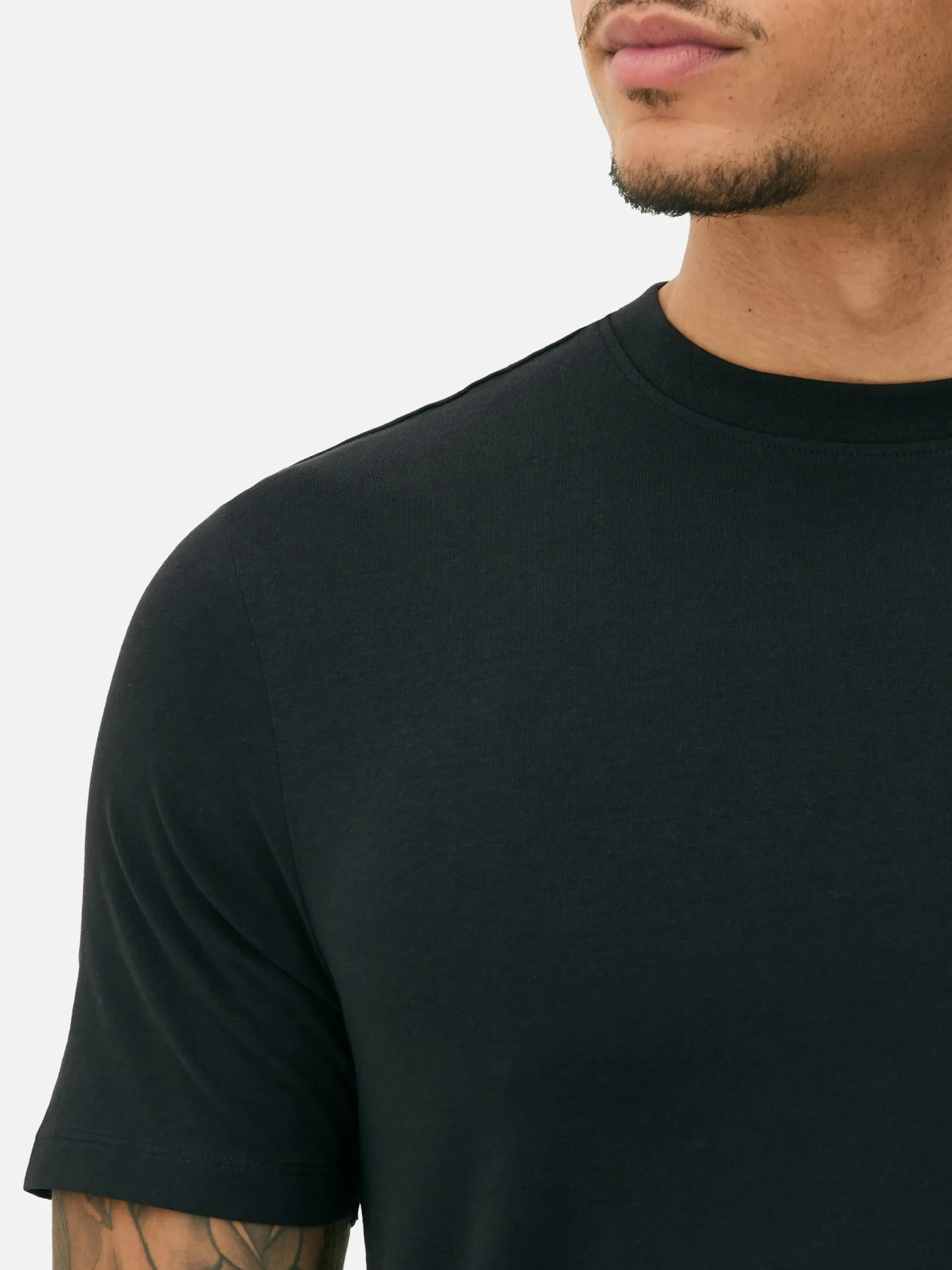 Hombre Primark Tops Y Camisetas|Camiseta Entallada