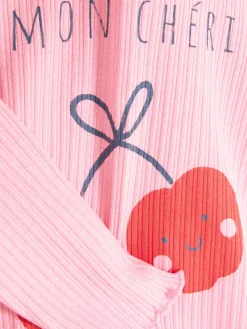 Primark Tops Y Camisetas|Camiseta Estampada Con Bajo Rizado