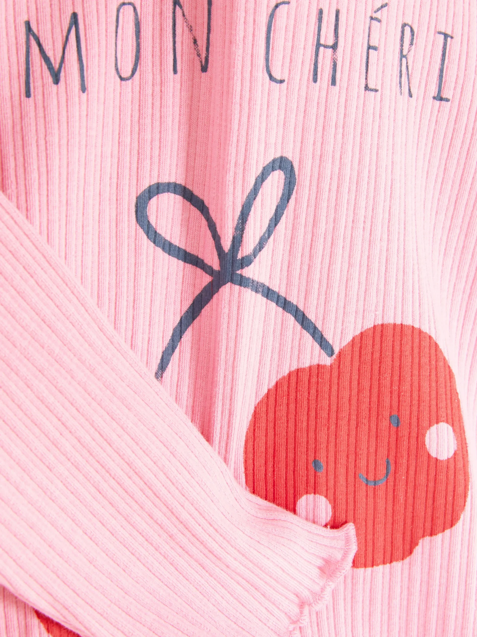 Primark Tops Y Camisetas|Camiseta Estampada Con Bajo Rizado