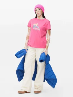 Mujer Primark Tops Y Camisetas|Camiseta Estampada Con Mensaje