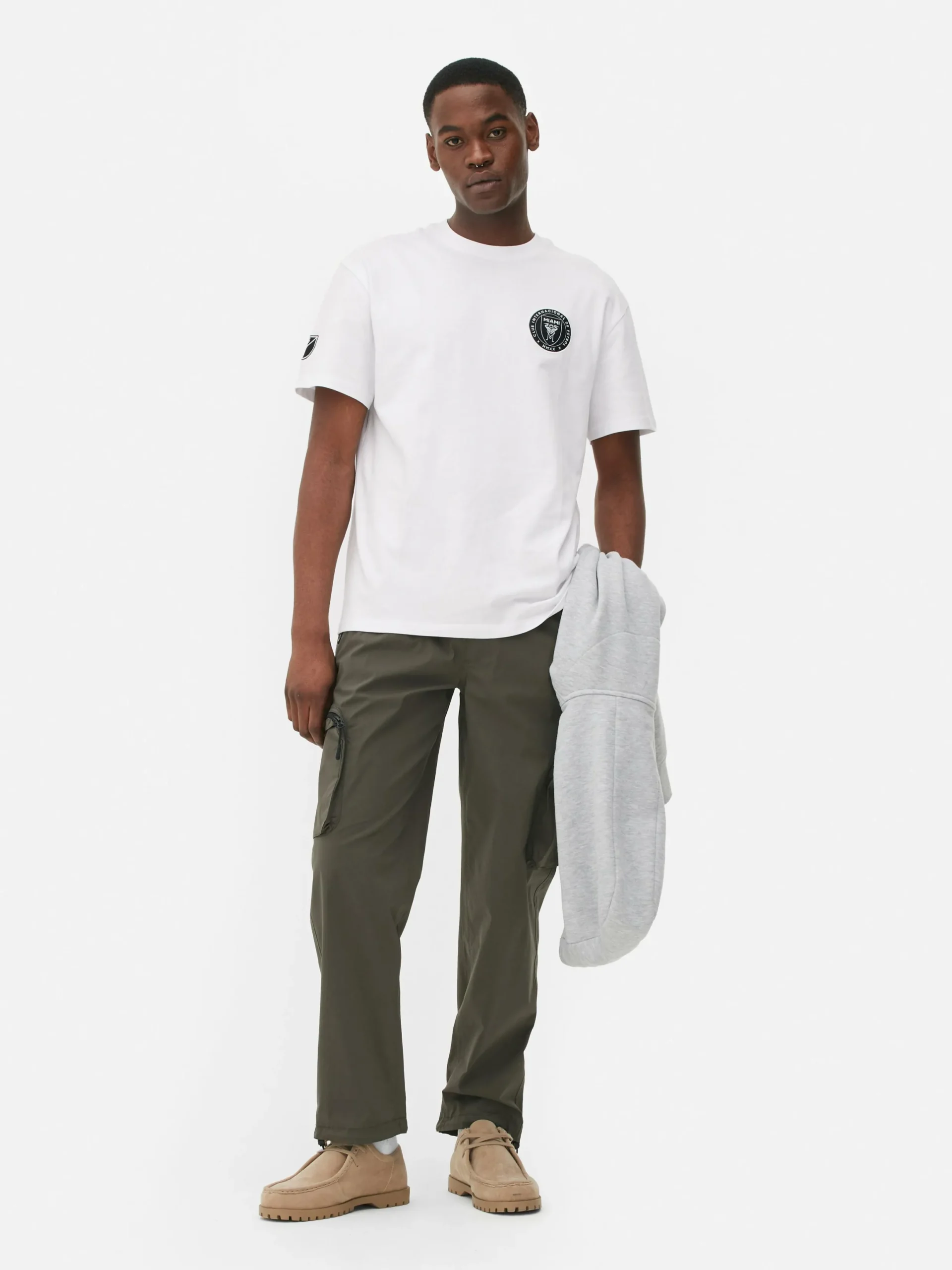 Hombre Primark Tops Y Camisetas|Camiseta Estampada Del Inter Miami CF