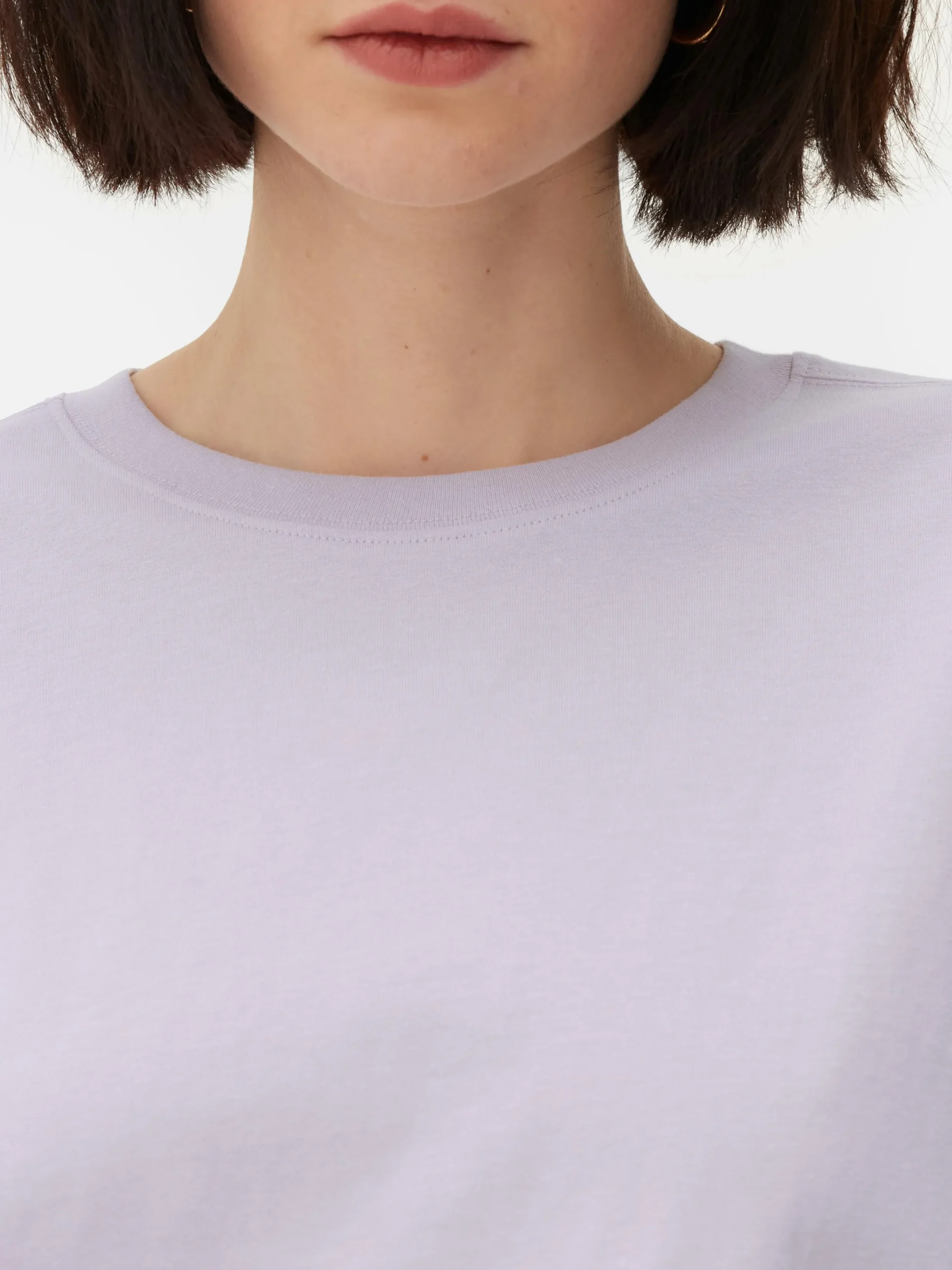 Mujer Primark Tops Y Camisetas|Camiseta Extragrande De Corte Cuadrado