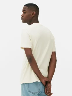 Hombre Primark Tops Y Camisetas|Camiseta Gofrada De Cuello Redondo