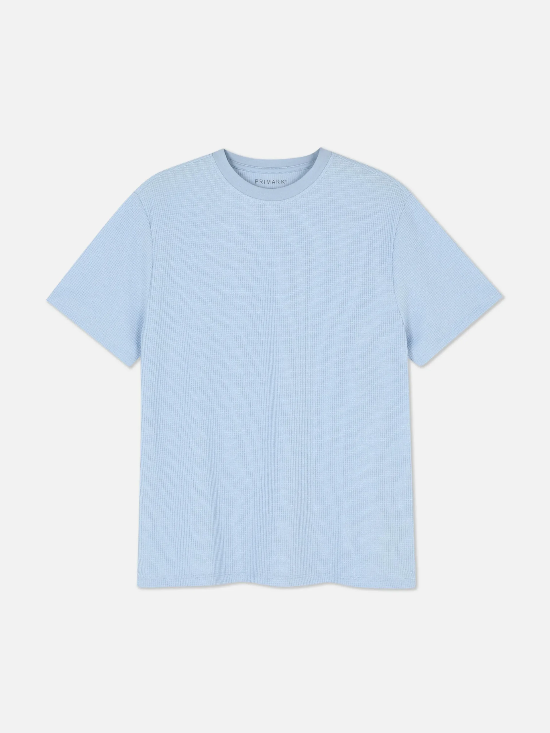 Hombre Primark Tops Y Camisetas|Camiseta Gofrada De Cuello Redondo