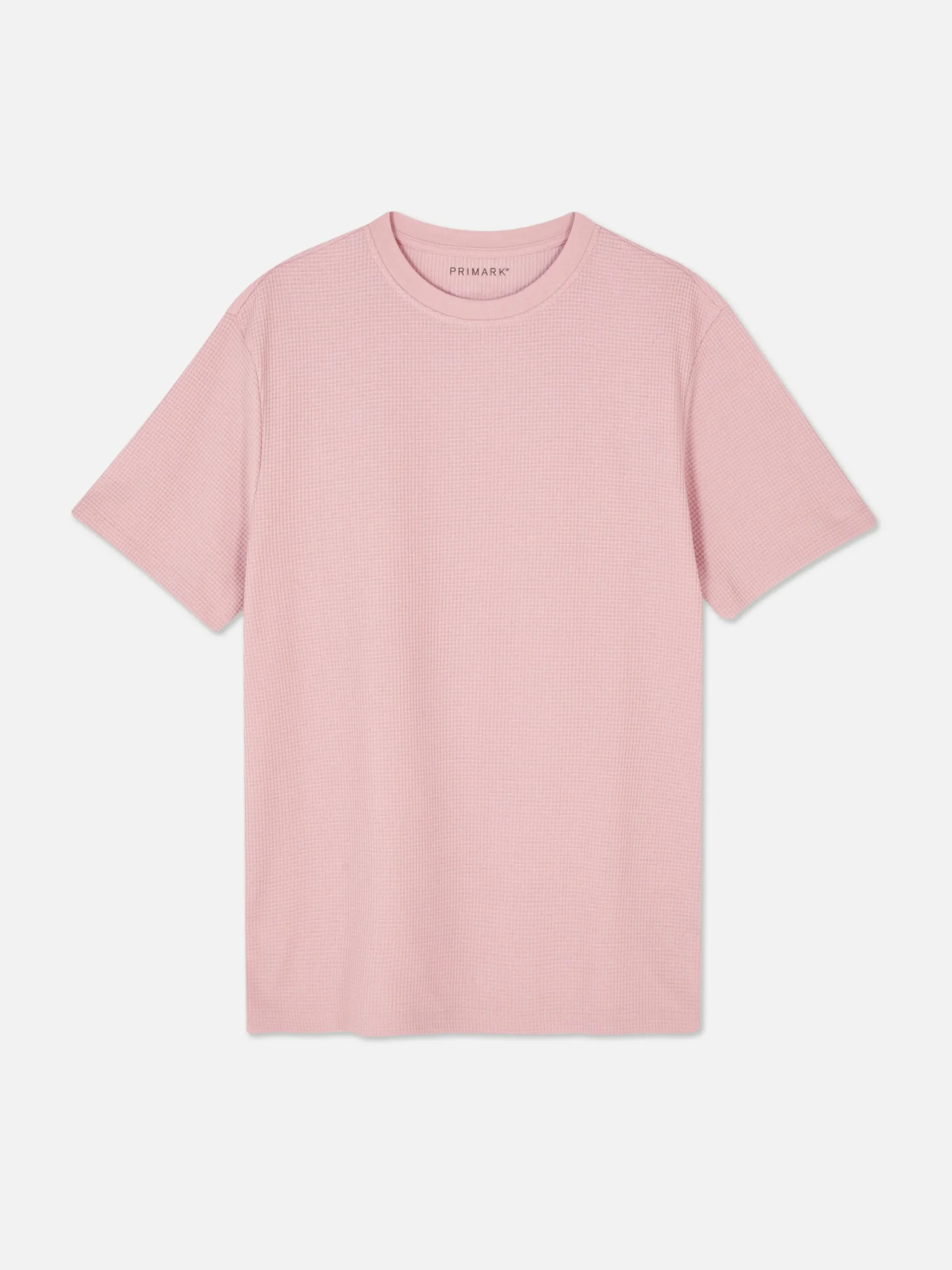 Hombre Primark Tops Y Camisetas|Camiseta Gofrada De Cuello Redondo