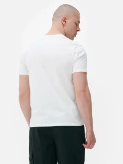 Hombre Primark Tops Y Camisetas|Camiseta Gráfica De Pac-Man