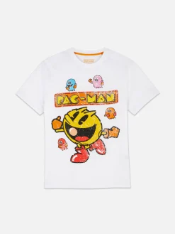 Hombre Primark Tops Y Camisetas|Camiseta Gráfica De Pac-Man