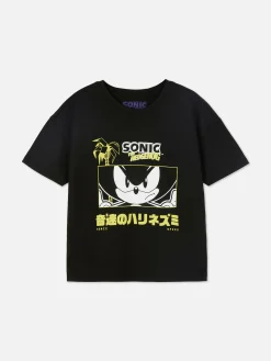 Niños Primark Tops Y Camisetas|Camiseta Gráfica De Sonic, El Erizo