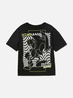 Niños Primark Tops Y Camisetas|Camiseta Gráfica De Sonic, El Erizo
