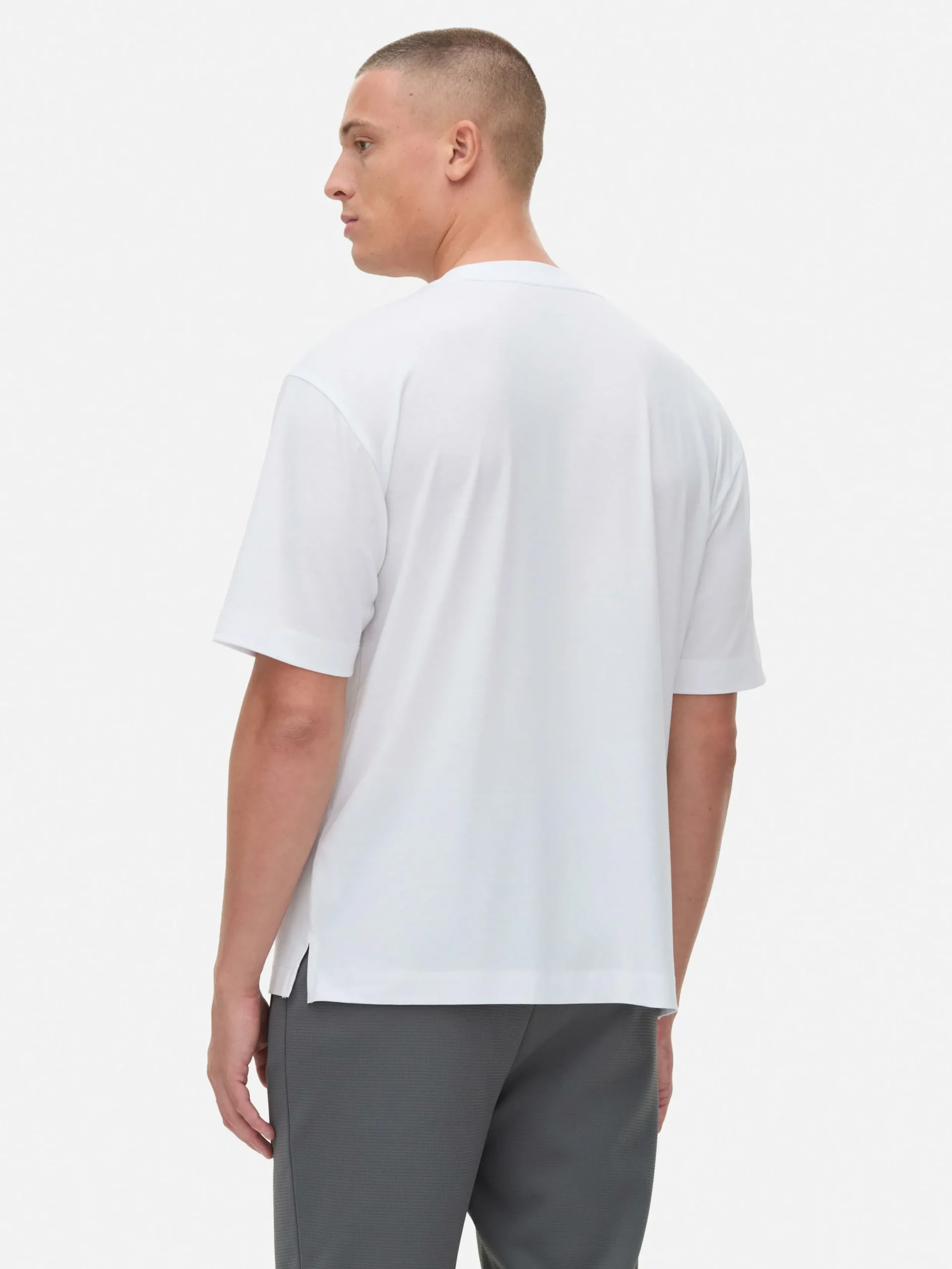 Hombre Primark Ropa Deportiva|Tops Y Camisetas|Camiseta Holgada Para El Gimnasio