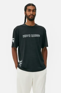 Hombre Primark Camisetas Y Sudaderas Con Estampado Gráfico|Tops Y Camisetas|Camiseta Lavada Al ácido De Mickey Mouse De Disney