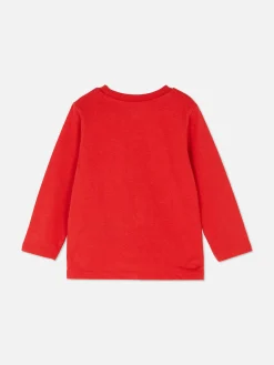 Primark Tops Y Camisetas|Camiseta Navideña De Manga Larga