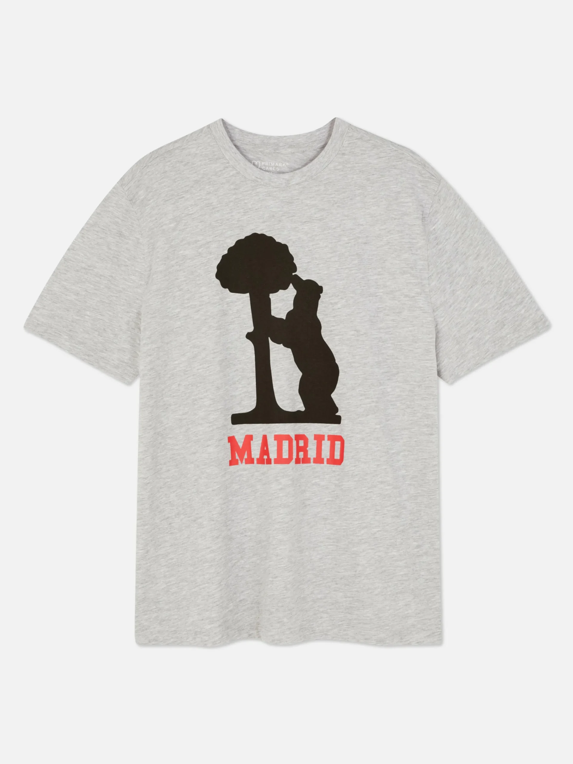 Hombre Primark Tops Y Camisetas|Camiseta «Oso De Madrid»
