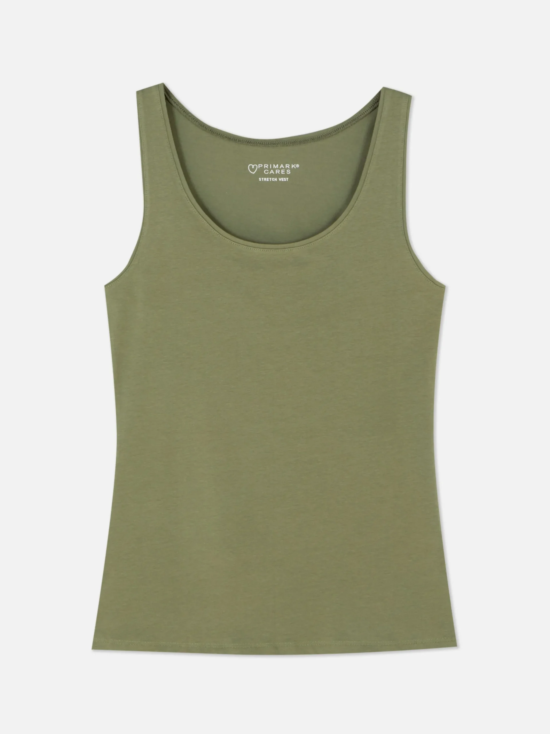 Mujer Primark Tops Y Camisetas|Camiseta Sin Mangas Básica Elástica