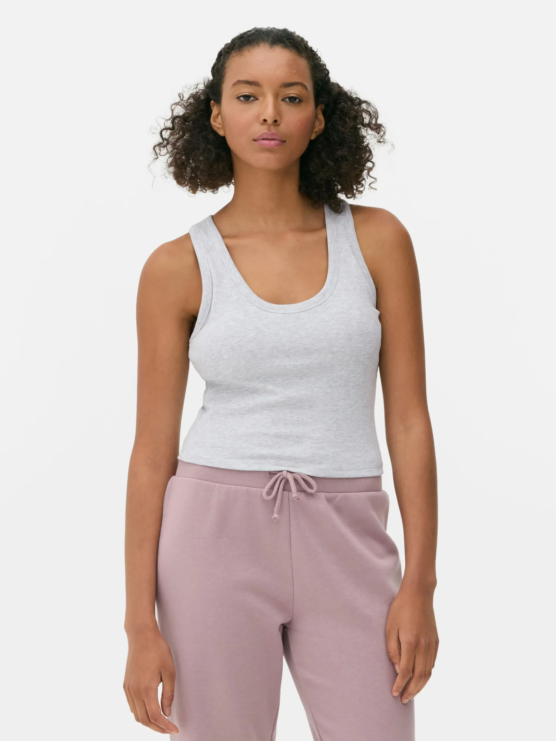 Mujer Primark Tops Y Camisetas|Camiseta Sin Mangas Con Escote Amplio Y Sujetador