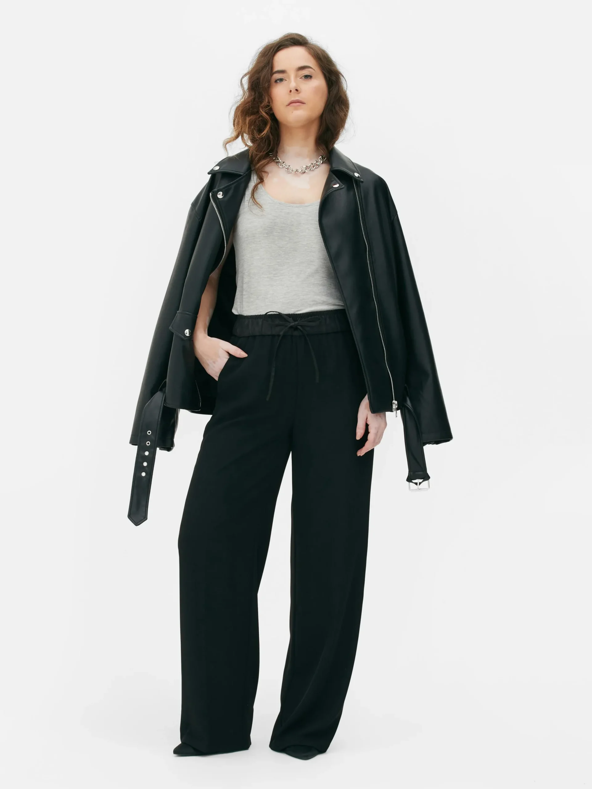 Mujer Primark Tops Y Camisetas|Camiseta Sin Mangas Elástica Con Escote Amplio