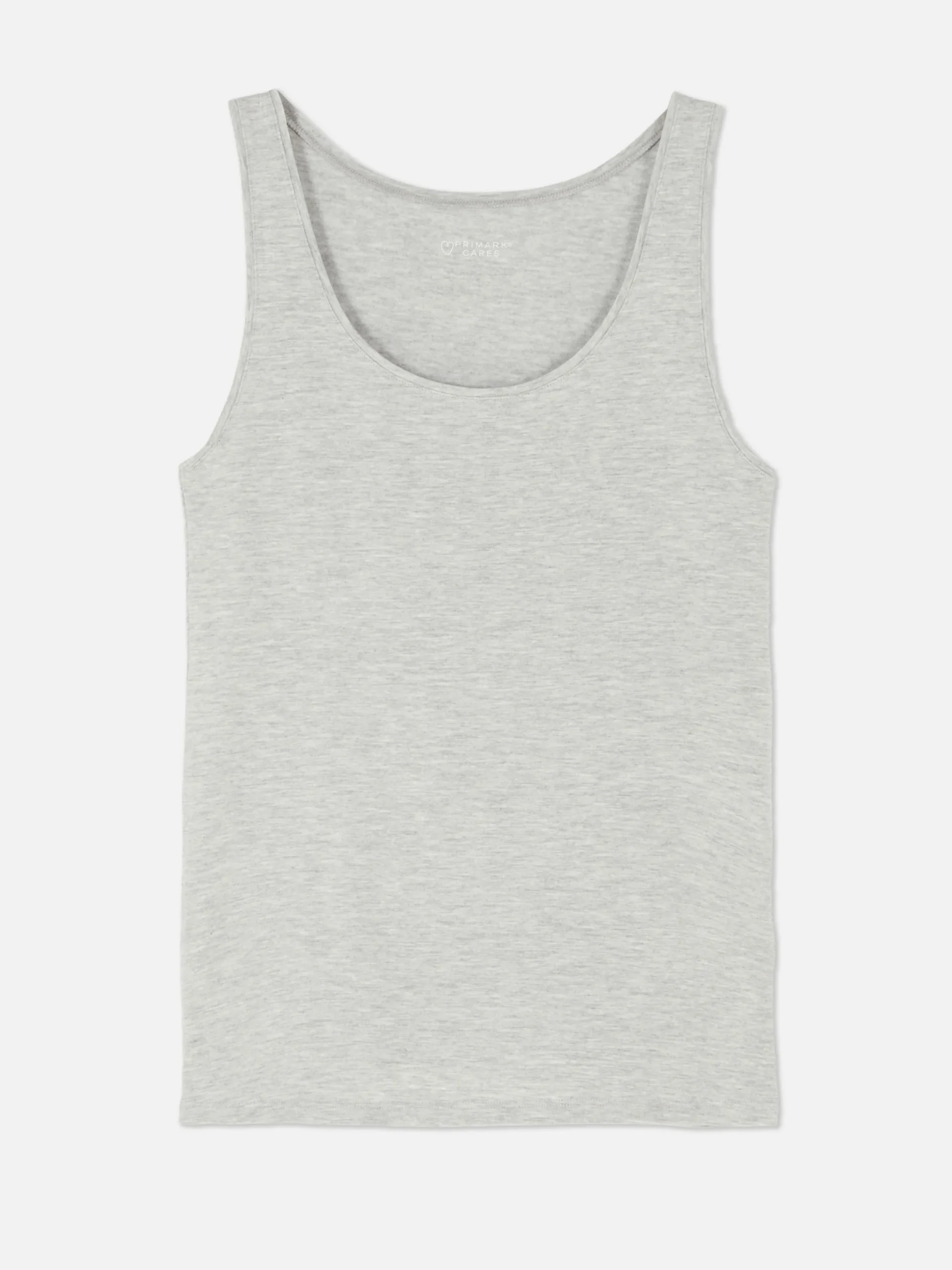 Mujer Primark Tops Y Camisetas|Camiseta Sin Mangas Elástica Con Escote Amplio