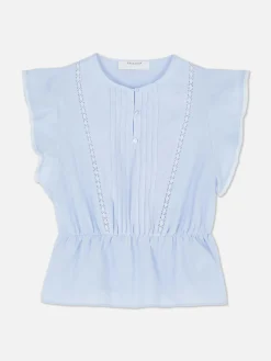 Mujer Primark Camisas Y Blusas|Camiseta Victoriana Sin Mangas Con Bordado Inglés