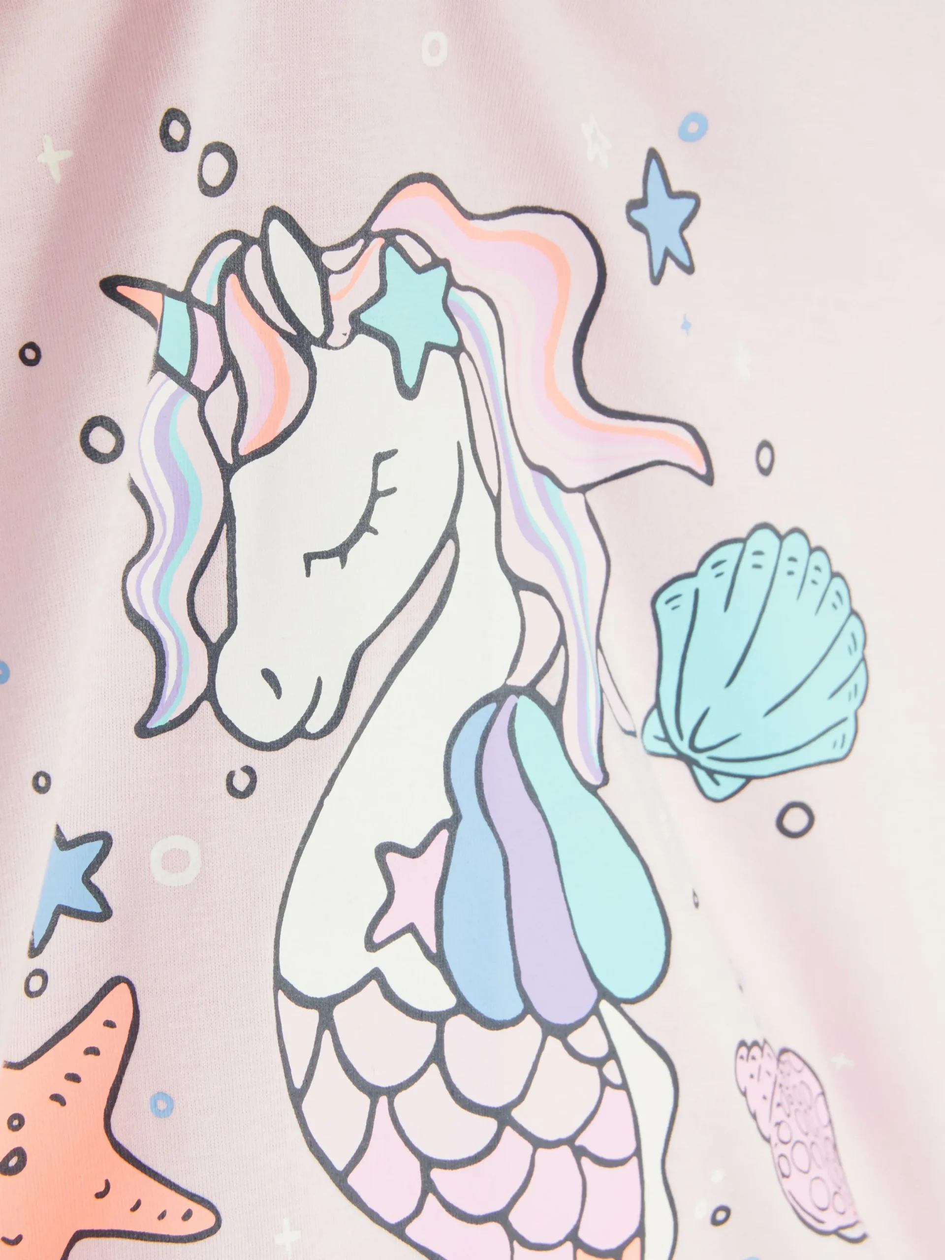 Niños Primark Pijamas Y Ropa Para Dormir|Camisón Con Caballito De Mar Unicornio