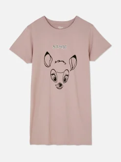 Mujer Primark Camisones Y Ropa Para Dormir Mujer|Camisón Con Estampado De Bambi De Disney