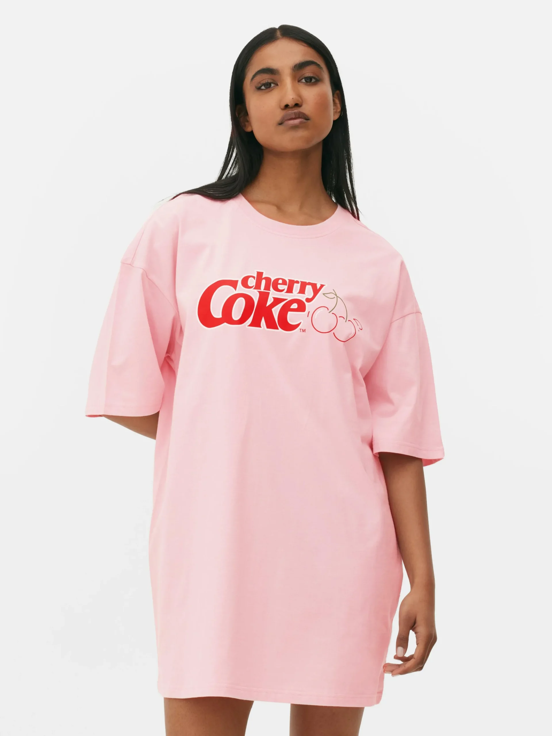 Mujer Primark Camisones Y Ropa Para Dormir Mujer|Camisón De Coca-Cola «Cherry Coke»
