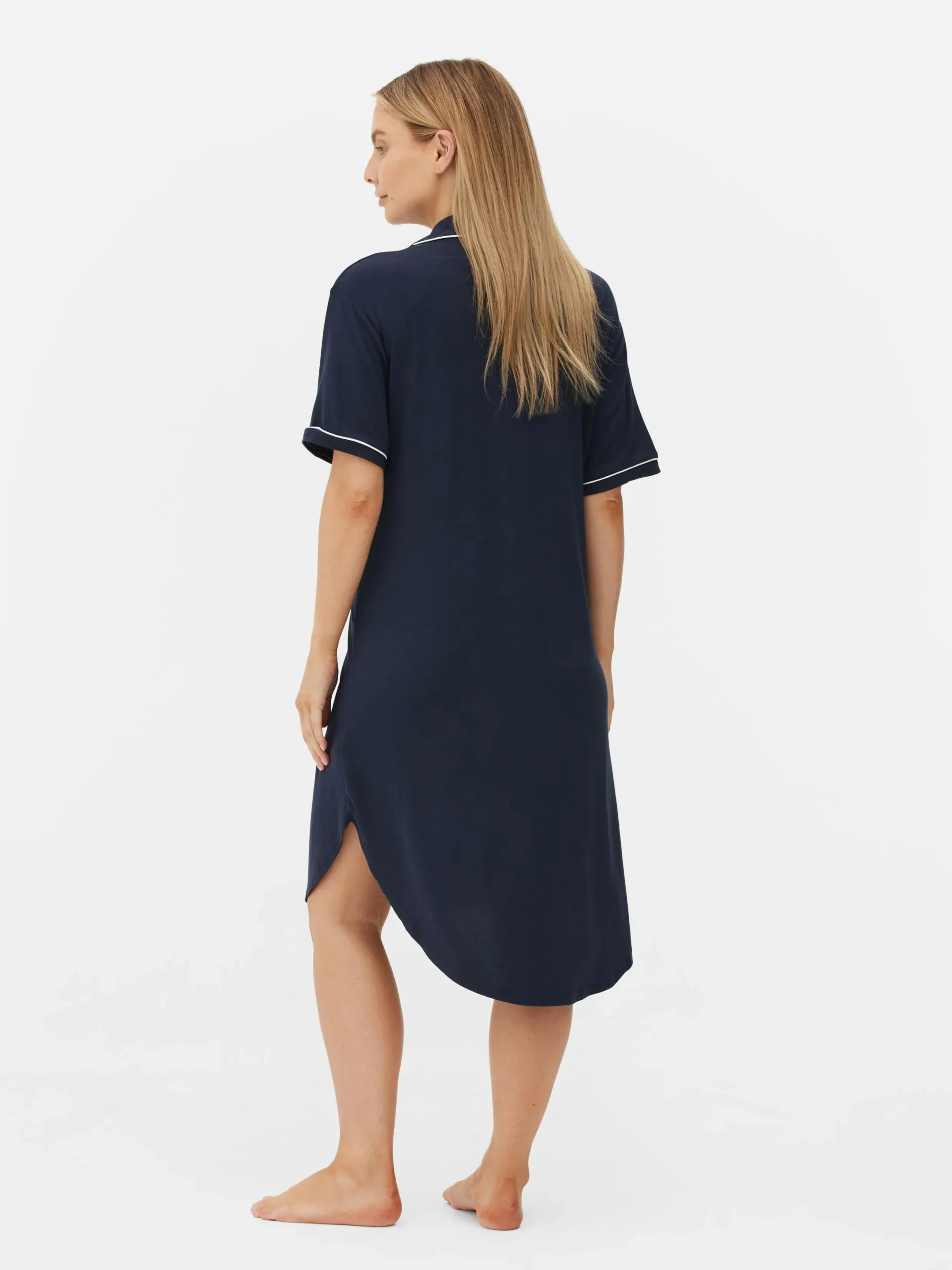 Mujer Primark Camisones Y Ropa Para Dormir Mujer|Camisón De Premamá Con Botones