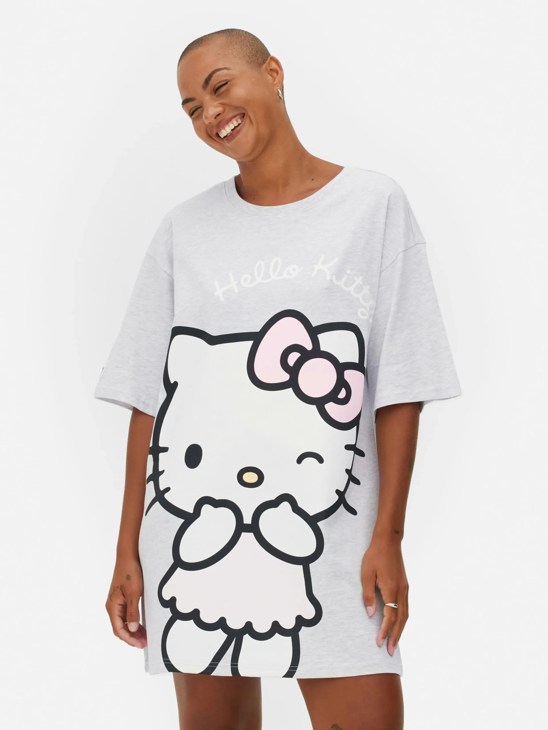 Mujer Primark Camisones Y Ropa Para Dormir Mujer|Camisón Extragrande De Hello Kitty
