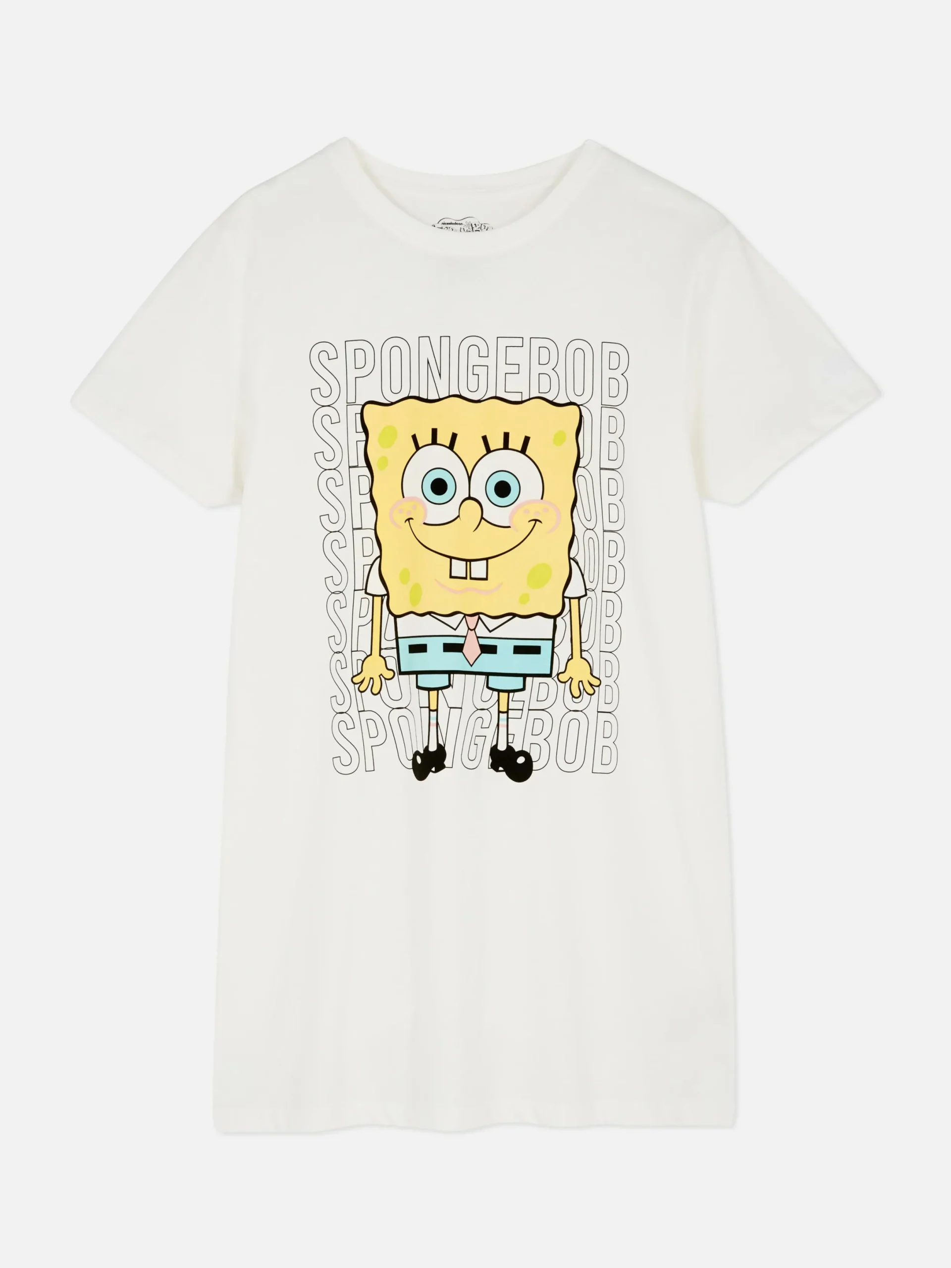 Mujer Primark Camisones Y Ropa Para Dormir Mujer|Camisón Gráfico De Bob Esponja