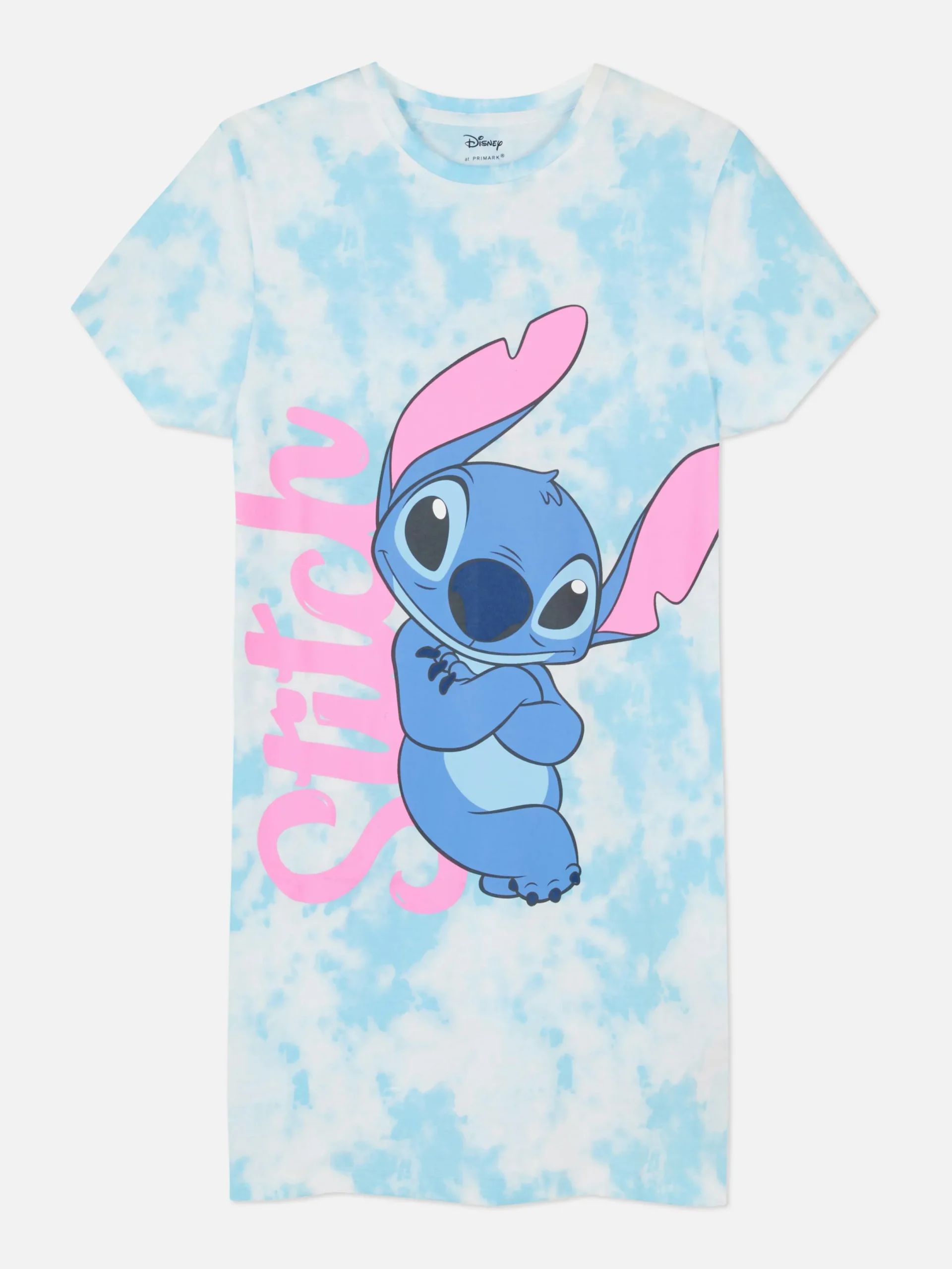 Niños Primark Pijamas Y Ropa Para Dormir|Camisón Tie-dye De Stitch De Disney