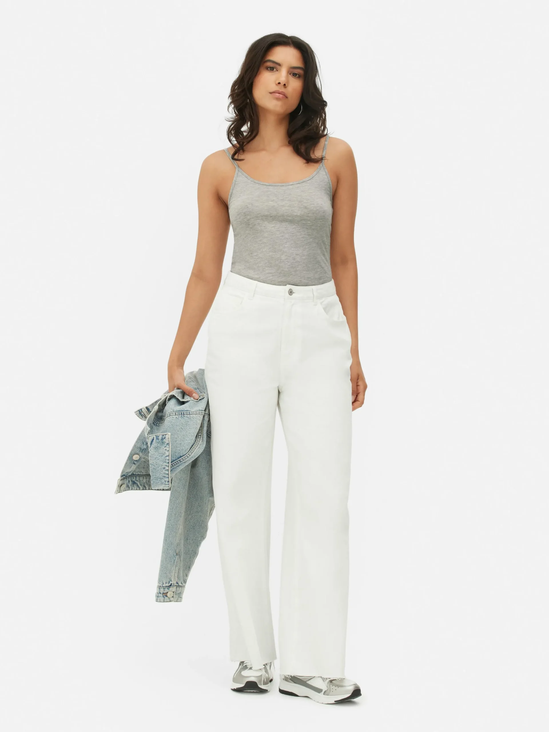 Mujer Primark Tops Y Camisetas|Camisola Elástica Con Cuello Redondo