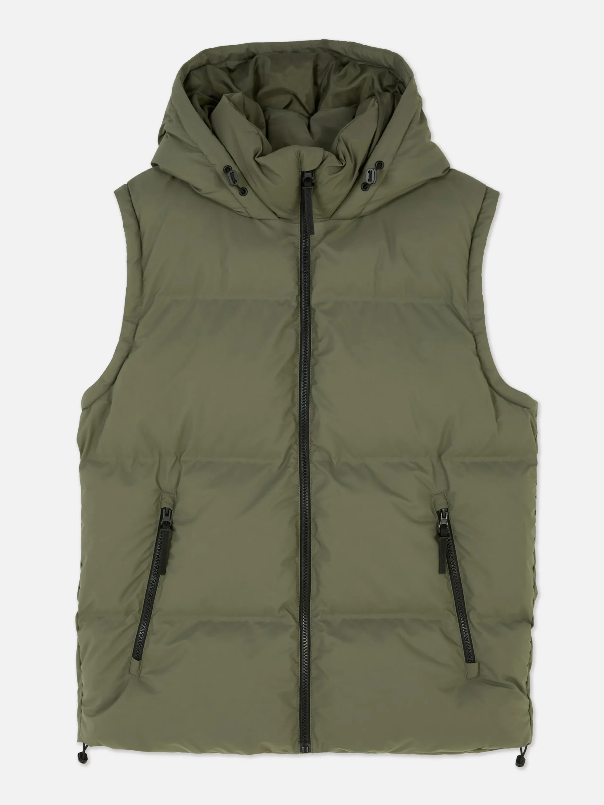 Hombre Primark Abrigos Y Chaquetas|Chaleco Acolchado Con Capucha