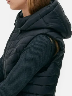 Mujer Primark Abrigos Y Chaquetas|Chaleco Acolchado De Corte Largo